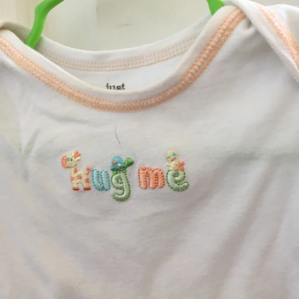 Carters just one year infant onesie medium